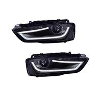 KRFDSV Car Headlights Compatible With A4 S4 B8 2013 2014 2015 2016 Car Front Lights Headlamp Headlights Assembly Component Replacement Repair