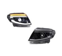 KRFDSV Car Headlights Compatible With For Ranger T6 2012 2013 2014 Headlight Light Assemblies Auto Fog DRL Brake Turn Signal Lamp Component Replacement