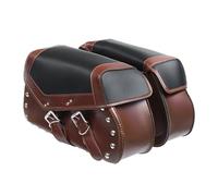 KRFDSV Motorcycle Saddle Bag Compatible with Sportster for XL883 for XL1200 2Pcs Motorcycle Saddle Bags Side Storage Luggage Tool Pouch Saddlebag Side Bags