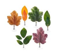 KRFVGYQNK Betta Bed Leaf Hammock, Betta Fish Spawning Artificial Leaf Hammock Plants Tank Decor Multicolor(Color3)