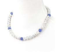 Krfy Baseball Necklaces for Boys, Bling Rhinestone Beaded Necklaces for Women Men, Diamond Baseball Drip Necklace Ice Bead Necklaces Inspired Sports Jewelry, 17.7 Inches, Age：Over 8 Years Old, Acrylic