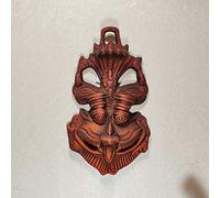 KridayKraft Metal Nazar Battu with Naag Ganesha for Evil Eye Protection and Nazar Suraksha, Suraksha Kawach Mask for Home, Office Wall & Door Hanging Decor, Vastu Showpiece (Copper)