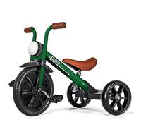 KRIDDO Kids Tricycles Age 2 Years to 5 Years, 12 Inch Puncture Free Rubber Wheel w Front Light, Kids Trike for 2.5 to 5 Year Old, Gift Toddler Tricycles for 2-5 Year Olds, Trikes for Toddlers, Green