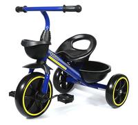 KRIDDO Kids Tricycles Age 24 Month to 5 Years, Toddler Kids Trike for 2.5 to 5 Year Old, Gift Toddler Tricycles for 2-4 Year Olds, Trikes for Toddlers, Blue