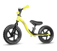KRIDDO Toddler Balance Bike 2 Year Old, Age 18 Months to 4 Years Old, Early Learning Interactive Push Bicycle with Steady Balancing and Footrest, Gift Bike for 2-5 Boys Girls, Yellow