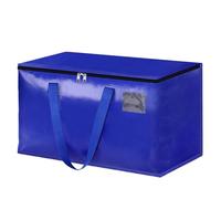 KRIECK Food Delivery Bag 90L Storage Totes Heavy Duty Storage Packing Bags Collapsible for Packing & Moving Storing(Blue,2PCS)