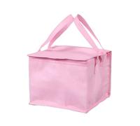 KRIECK Food Delivery Bag Insulated Food Delivery Bag Reusable Food Pizza Cake Delivery Thermal Storage Holder(Pink)