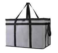 KRIECK Food Delivery Bag Large Capacity Picnic Bag Portable Insulated Food Pizza Delivery Bags for Food Cooler Bag for Party Camping (1)