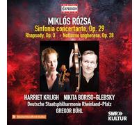 KRIJGH/BORISO-GLEBSK - ROZSA - SINFONIA CONCERTANTE - cd - N4z