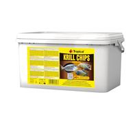 KRILL CHIPS 5L / 2,5kg - high-protein, color-enhancing food with 40% antarctic krill for freshwater & marine fish