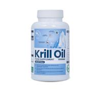 Krill Oil 1000mg Capsules - High Strength Omega-3 (EPA & DHA) with Astaxanthin | Supports Heart, Brain & Joints | Premium Antarctic Krill Oil | 60 Softgels