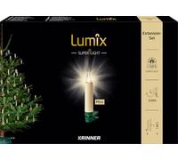 Krinner Lumix Classic Superlight Mini Christmas Tree 6 Candle Extension Set, Ivory, 1.50 x 1.50 x 9.00 cm