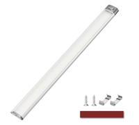 Kriogor 12V Interior LED Lights, Upgraded 168 LED Universal Strip Light with ON/Off Switch, 40CM 6000K White Lamp for Caravan Motorhome Bus Van Car Camper RV Kitchen Wardrobe