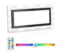 Kriogor 12V LED Caravan Lights Interior with 8 Multi-Color Side Light, 12V LED Lights Campervan Dimmable with Remote & Switch, 111 LEDs 1800LM 3 Color Temperatures for RV Van Motorhome