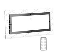 Kriogor 12V LED Lights for Campervan with Remote, 1800LM 4 Color 12V DC10-30V Super Bright Universal LED Ceiling Light for RV, Caravan, Camper, Car, Trailer, Boat, Van (1PCS)