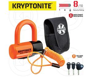 Kriptonite Evolution Disc Lock Anti-Theft For Suzuki GSX (Rear) 750 1998-2003