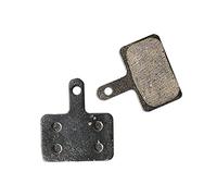 Kripyery 1 Pair Bicycle Brake Pad Semi-Metallic Bike Brake Pads Mountain Disc Brake Pads Replacement for MTB Road Bike Brake Adjusting Tool 2