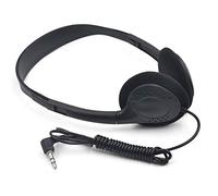 Kripyery 3.55mm Headsets with Audio Control & Noise Cancelling Mic, Wired Stereo Computer Headphone Headset Earphone Plug Soft Earmuff Music HiFi Gaming Wired Headset Headphone (Black)