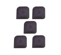 Kripyery Boiling Water Safe Pot Scraper Pan Scraper Set 5pcs Pan Scraper Food-grade Plastic Heat Resistant Pot Cleaning Scraper Non-slip Kitchen Tool for Home Coffee 5pcs