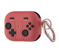 Kripyery Earphone Protective Cover Reversed Charging Hole Soft Silicone Bluetooth-compatible Earphone Case Anti-fingerprint Perfect Matching Watermelon Red for AirPods Pro2