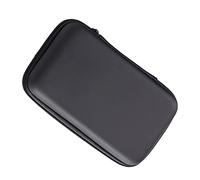 Kripyery Water-proof Hard Drive Case 2.5/3.5 inch, Portable EVA Storage Pouch Hard Drive Bag, Lightweight Protective Storage for External Hardrive & Cables, USB Charger, Earphone Cables and More Black