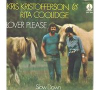 Kris Kristofferson & Rita Coolidge - LOVER PLEASE 7 INCH (7" VINYL 45) UK MONUMENT 1974