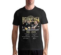Kris Kristofferson T Shirt Men's Cotton Short Sleeve T Shirt Fashion Round Neck Tees Black