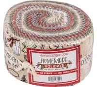 Kris Lammers Homemade Holidays Strips 40 2.5-inch Strips Jelly Roll Maywood Studio