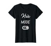 Kris Mode On Name Value Graphic T-Shirt