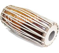 KRISHA KRAFTS Musical Mridangam, Strap-Tuned, Kacha Pakka Shisham Wood