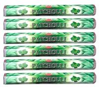 Krishan Patchouli Incense 20 Sticks x 6 Pack Total 120 Joss Stick