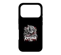 Krishna Divine Flute Lotus Battle Chariot Case for iPhone 17 Pro