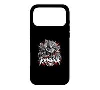 Krishna Divine Flute Lotus Battle Chariot Case for iPhone 17 Pro Max