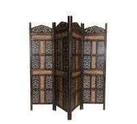 Krishna Room Divider Wood Handmade Oriental 200Cm
