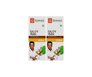 Krishna's Herbal & Ayurveda Giloy Guduchi Juice Immunity Booster - 500 ml (pack of 2)