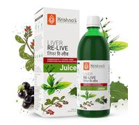 KRISHNA'S HERBAL & AYURVEDA Liver Re-Live Juice 1000 ml | Healthy Liver | Natural rejuvenator | Strengthens the digestive system | Goodness of 11 powerful herbs like Makoy, Harshringar, Daru Haridra |