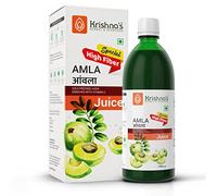 Krishna's Herbal & Ayurveda Premium Amla High Fibre Juice | Natural Immunity Booster | Rich in Vitamin C - 1 l (Pack of 1)