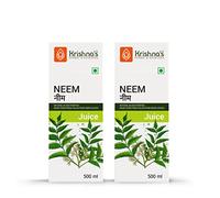 Krishna's Neem Juice Of Fresh Leaves| Blood Purifier 500ml (Pack of 2)