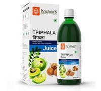 Krishna's Triphala Juice - 1000 ml | Natural Laxative | Enriched with Amla, Harad, Baheda | Improves Digestion