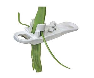 Krisk Bean Slicer, White, Kitchen Tool