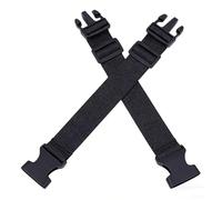 KRISMYA 2 Pack Fanny Pack Extender Strap 9.4-13.4 Inch Adjustable Nylon Belt 1.8 Inch Wide with Quick Release Buckle for Outdoor Travel