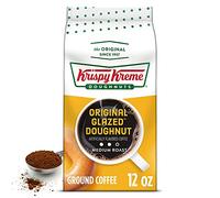 Krispy Kreme Original Glazed Doughnut, Ground Coffee, Flavored Medium Roast, Bagged 12 oz