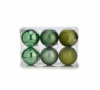 Krist+ Christmas Baubles Set, Multicoloured, Estándar