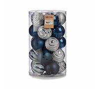 Krist+ Christmas Baubles Set, Multicoloured, Standard