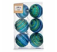 Krist+ Christmas Baubles Set, Multicoloured, Standard