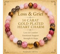 kristalglobe Loss & Grief Crystal Bracelet for Women & Men