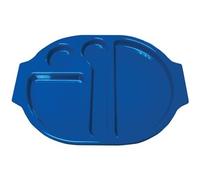Kristallon DL129 Food Compartment Trays, Small, Blue (Pack of 10)