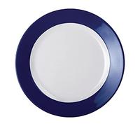 Kristallon Gala Melamine Plate Blue Rim - 260mm 10 1/4" (Box 6)