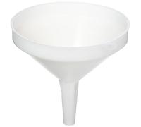 Kristallon K508 Plastic Funnel, 150 mm x 8 mm Spout x 155 mm Height