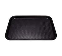 Kristallon P507 Kristallon Plastic Foodservice Tray, Large, Black